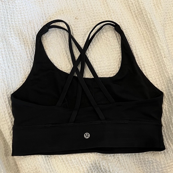 Lululemon - Energy Longline Bra - size 8 black - Picture 4 of 7